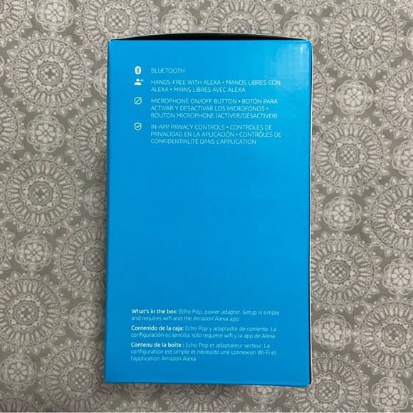 Amazon Echo Pop Smart Speaker with Alexa - Picture 4 of 6